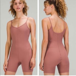 Lululemon Ribbed unitard 6”